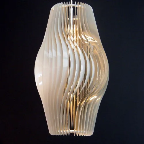 Lampalu Soft-02 fehér függesztett lámpa (LAML-Soft02) E27 1 izzós IP20