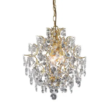 Markslöjd ROSENDAL arany-átlátszó csillár (MS-100524) E14 3 izzós IP20