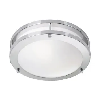 Markslöjd TABY króm-fehér LED mennyezeti lámpa (MS-105621) LED 1 izzós IP20