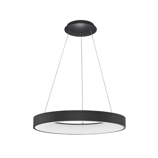 Nova Luce Rando Thin fekete függesztett lámpa (NL-9453451) LED 1 izzós IP20