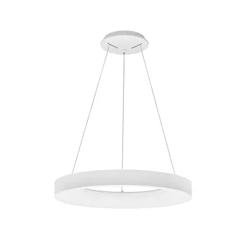 Nova Luce Rando Thin fehér függesztett lámpa (NL-9453450) LED 1 izzós IP20
