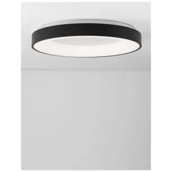 Nova Luce Rando Thin fekete mennyezeti lámpa (NL-9353853) LED 1 izzós IP20
