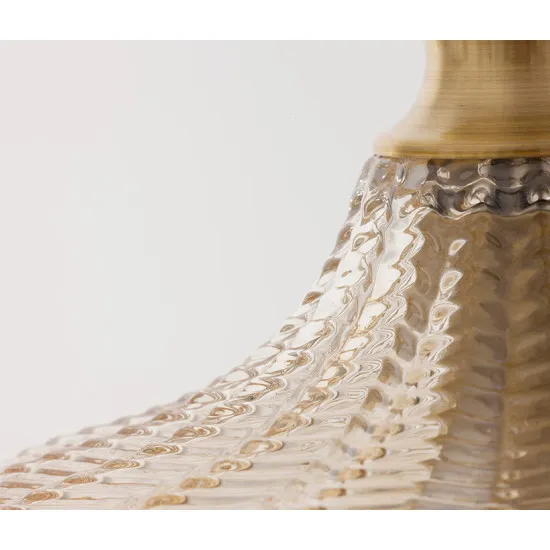 Nova Luce Loni sárgaréz függesztett lámpa (NL-9191241) E27 1 izzós IP20