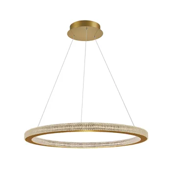 Nova Luce Fiore sárgaréz függesztett lámpa (NL-9285810) LED 1 izzós IP20