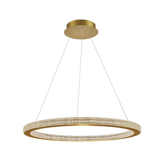 Nova Luce Fiore sárgaréz függesztett lámpa (NL-9285810) LED 1 izzós IP20