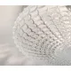 Nova Luce Clam ezüst mennyezeti lámpa (NL-9738255) E27 2 izzós IP20