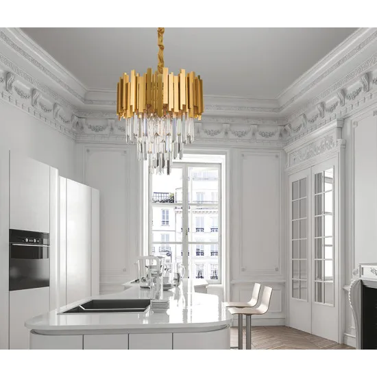 Nova Luce Grane sárga függesztett lámpa (NL-9181100) E14 4 izzós IP20