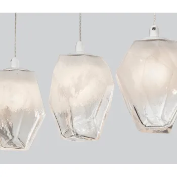 Nova Luce Ice fehér függesztett lámpa (NL-9260235) G9 5 izzós IP20