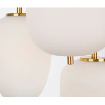 Nova Luce Lato sárgaréz függesztett lámpa (NL-9624068) E14 3 izzós IP20