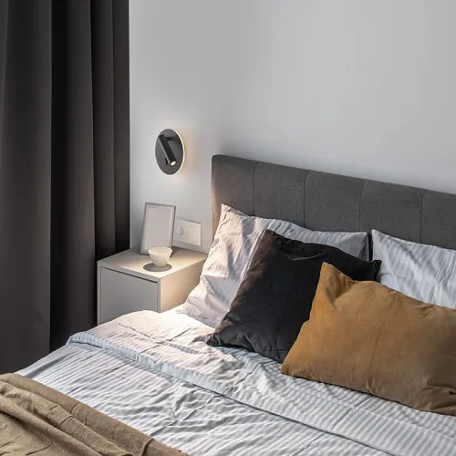 Nova Luce Penor fekete LED spotlámpa (NL-9081222) LED 1 izzós IP20