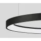 Nova Luce Pertino fekete függesztett lámpa (NL-9853684) LED 1 izzós IP20