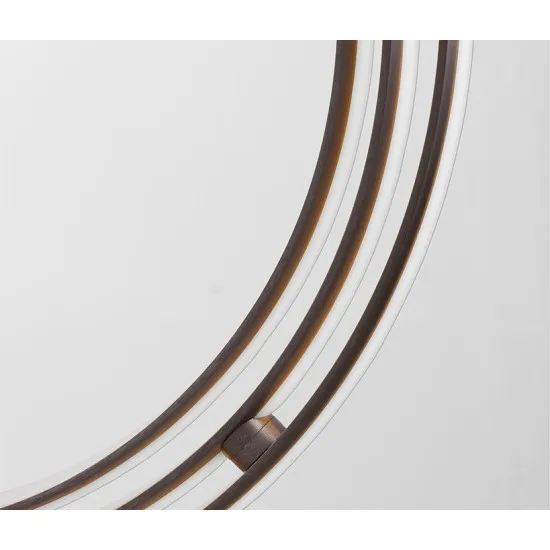 Nova Luce Pertone fekete LED függesztett lámpa (NL-9365013) LED 1 izzós IP20