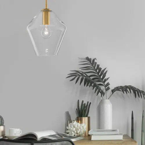 Nova Luce Prisma sárga függesztett lámpa (NL-9426731) E27 1 izzós IP20