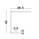 Nova Luce Raccio fekete LED asztali lámpa (NL-9180724) LED 1 izzós IP20