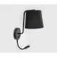 Nova Luce Sage fekete falikar (NL-9129330) E27+LED 1 izzós IP20 Nova Luce Sage fekete falikar (NL-9129330) E27+LED 1 izzós IP20