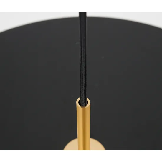 Nova Luce Vetro fekete függesztett lámpa (NL-910622) LED 1 izzós IP20