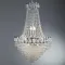 Searchlight LOUIS PHILIPE króm kristály csillár (SL-1711-11CC) E14 11 izzós