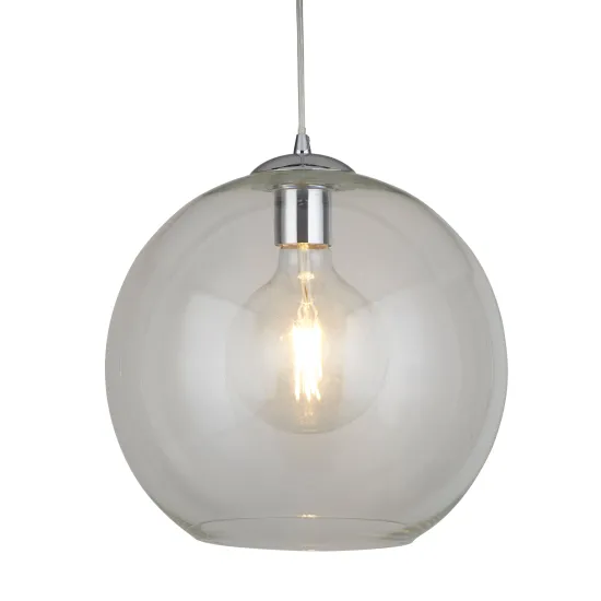 Searchlight BALLS szürke függesztett lámpa (SL-1632CL) E27 1 izzós
