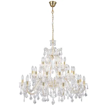 Searchlight MARIE THERESE arany csillár (SL-1214-30) E14 30 izzós