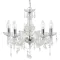 Searchlight Marie Therese ezüst csillár (SL-1455-5CL) E14 5 izzós