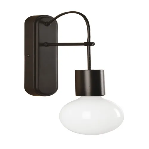 Viokef Gloria fekete falikar (VIO-4234100) E27 1 izzós IP20