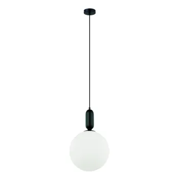 Viokef Neptune fekete függesztett lámpa (VIO-4230601) E27 1 izzós IP20