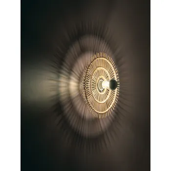 Viokef Bolita barna fali lámpa (VIO-4227900) E27 1 izzós IP20