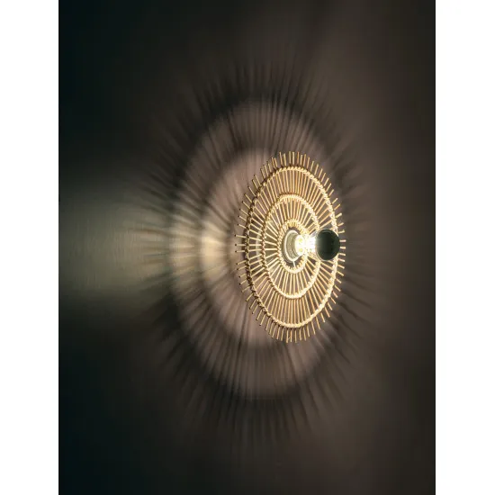 Viokef Bolita barna fali lámpa (VIO-4227900) E27 1 izzós IP20