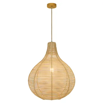 Viokef Bolita barna függesztett lámpa (VIO-4227700) E27 1 izzós IP20