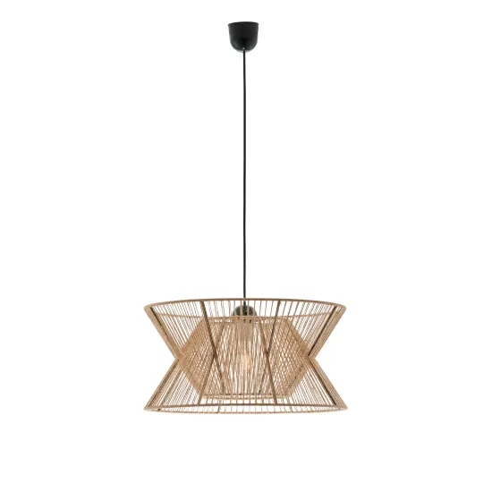 Viokef Argela fekete függesztett lámpa (VIO-4203701) E27 1 izzós IP20