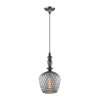 Viokef Salem fém függesztett lámpa (VIO-4169401) E27 1 izzós IP20