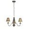 Viokef Fatima szürke csillár (VIO-4163500) E14 3 izzós IP20