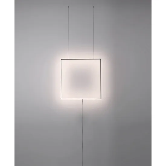 Viokef Shadow fekete LED fali lámpa (VIO-4222200) LED 2 izzós IP20