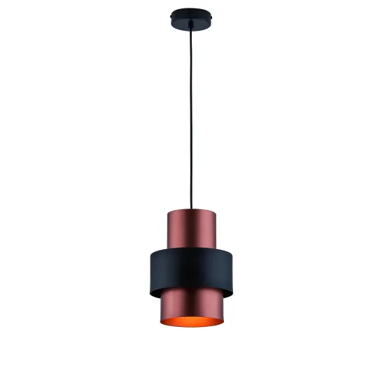 Viokef Dexter fekete függesztett lámpa (VIO-4215800) E27 1 izzós IP20