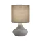 Viokef Lana szürke asztali lámpa (VIO-4152900) E14 1 izzós IP20