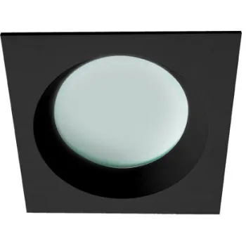 Viokef Yan fekete beépíthető spotlámpa  (VIO-4151301) GU10 1 izzós IP44