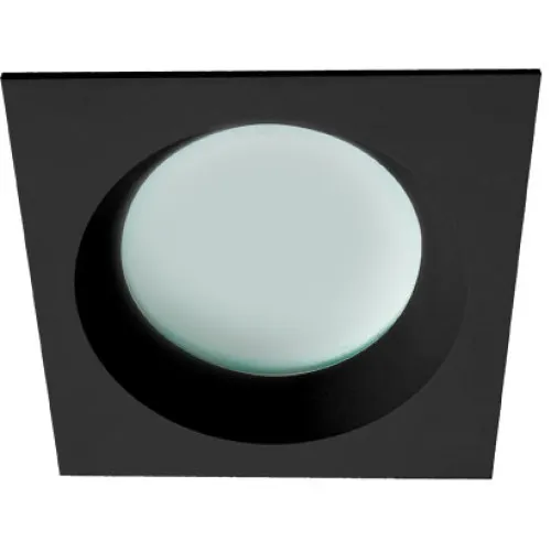 Viokef Yan fekete beépíthető spotlámpa  (VIO-4151301) GU10 1 izzós IP44