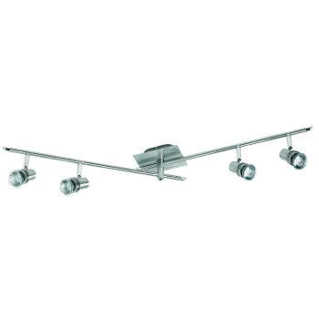 Viokef Cha-cha króm mennyezeti spotlámpa (VIO-462200) GU10 4 izzós IP20