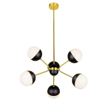 Viokef Orbit arany függesztett lámpa (VIO-4221900) G9 6 izzós IP20