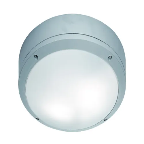 Viokef Leros R szürke kültéri mennyezeti lámpa (VIO-4049200) E27 2 izzós IP54