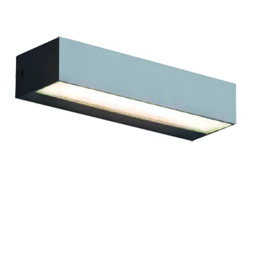 Viokef Tech szürke kültéri LED fali lámpa (VIO-4137600) LED 1 izzós IP54