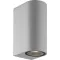 Viokef Tilos szürke kültéri fali lápma (VIO-4099602) GU10 1 izzós IP54