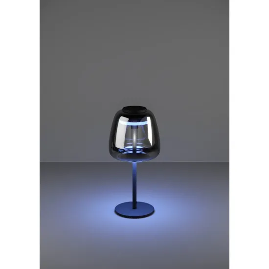 Eglo Alfero-Z fekete LED asztali lámpa (EG-901195) LED 1 izzós IP20