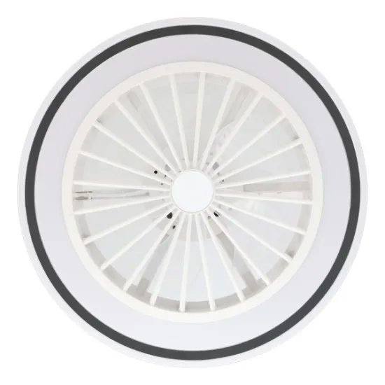 Eglo Almeria fehér-fekete LED mennyezeti ventilátoros lámpa (EG-35182) LED 1 izzós IP20