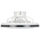 Eglo Almeria fehér-fekete LED mennyezeti ventilátoros lámpa (EG-35182) LED 1 izzós IP20