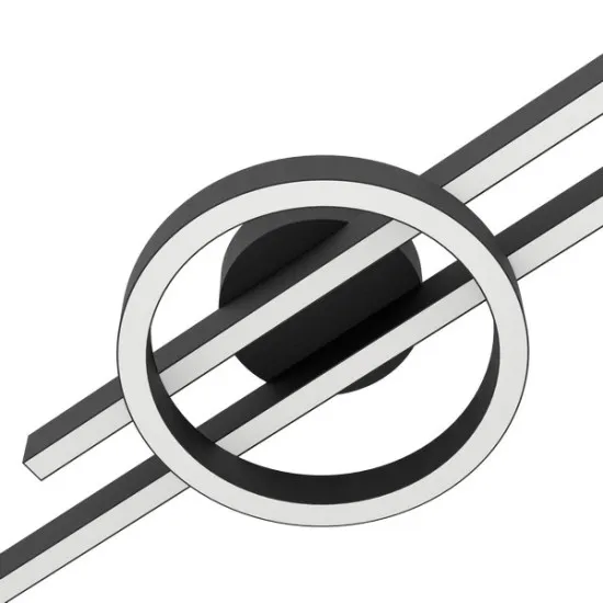 Eglo Amandolo fekete LED mennyezeti lámpa (EG-900953) LED 1 izzós IP20