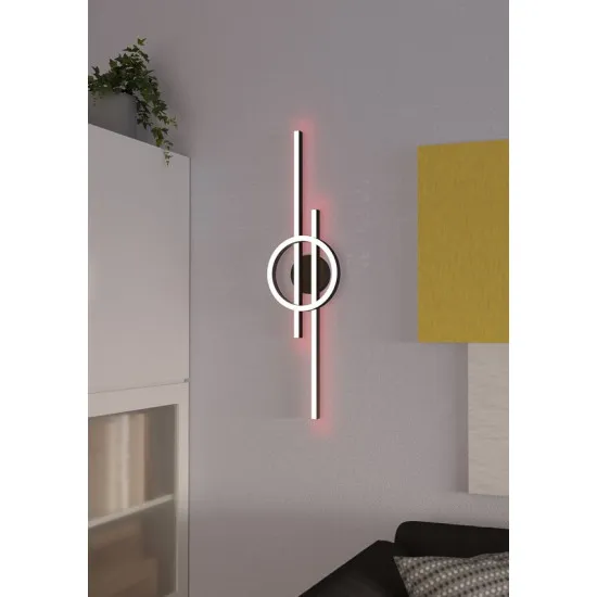 Eglo Amandolo fekete LED mennyezeti lámpa (EG-900953) LED 1 izzós IP20