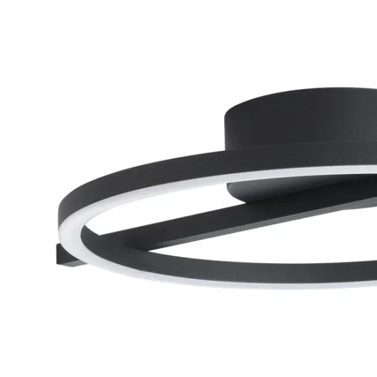 Eglo Amandolo fekete LED mennyezeti lámpa (EG-901113) LED 1 izzós IP20