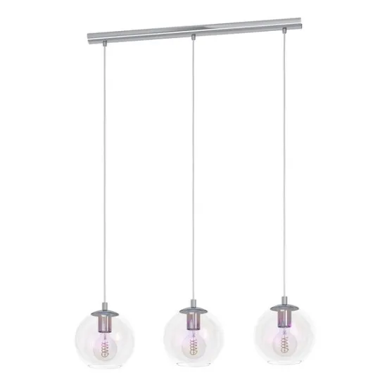 Eglo Ariscani 2 króm függesztett lámpa (EG-901919) E27 3 izzós IP20