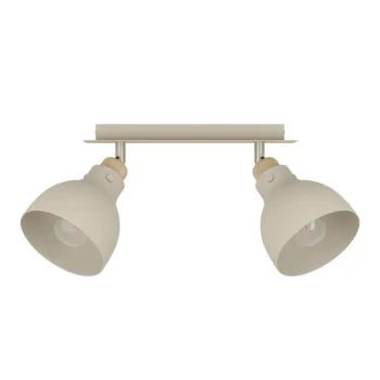 Eglo Arrecife natúr-homokszínű mennyezeti spotlámpa (EG-900712) E27 2 izzós IP20